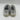 Celine BLANK Silver Canvas Lace Up Low Top Toe Cap Sneakers Men’s Size 42 - Very Good - Ufashion