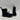 Dr. Martens COMBS J Black Nylon Lace Up/Zip Ankle Boots Toddler Kids Size 12 - Very Good - Ufashion