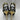 BALMAIN Urania Gold/Black Leather Open Toe Cage High Heel Sandals Womens Size 40 - Very Good - Ufashion