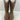 Coconuts by Matisse GUACHO Brown Faux Leather Round Toe Western Boots Womens 9 M - Like New - Ufashion
