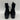 Women's Ash Xin S Biker Boots Black Size 38 - Very Good - Ufashion