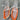 Valentino White/Orange Perforated Leather Lace Up Backnet Sneakers Women’s 42.5 - Very Good - Ufashion