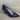 JOHN GALLIANO Blue Metallic Point Toe Slip On Glitter Pumps, Womens Size 40 - Very Good - Ufashion