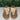 Good Choice Women’s Flora2 Wedge Sandal Gold Faux Leather Size 9 M - Like New - Ufashion