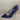 JOHN GALLIANO Blue Metallic Point Toe Slip On Glitter Pumps, Womens Size 40 - Very Good - Ufashion