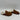 NWB AQUA Brown Nubuck/Faux Fur Lined Round Toe Studded Mule Slippers, Size 8B - Ufashion