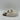 AQUA Khloe White Faux Fur Round Toe Chaiimk Slip on Mules, Size 7.5M - Very Good - Ufashion
