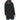 DKNY Wool Coat with PU Bib Black SM (4-6) - Ufashion