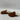 NWB AQUA Brown Nubuck/Faux Fur Lined Round Toe Studded Mule Slippers, Size 5.5B - Ufashion
