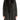 Max Studio Women's Faux Fur Suede Long Jacket, Black - Ufashion
