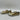 Saint Laurent BEDFORD Gold/White Distressed Low Top Lace Up Sneakers, Size 40 - Very Good - Ufashion