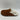 NWD AQUA Brown Nubuck/Faux Fur Lined Round Toe Studded Mule Slippers, Size 8B - Like New - Ufashion