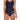 Helen Jon Floating Underwire Tankini Navy XL - Ufashion