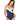 Gottex Women's Standard Sweetheart Bandeau One Piece Swimsuit, Prime Navy/White, - Ufashion