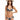 RVCA Junior's Standard Rylie Knot Bikini TOP, Iron, XL - Ufashion
