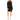 Steve Madden Apparel Women's Talking Body Dress, Black, XS - Ufashion