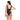 L*Space Women's Fused Katniss Onepiece Classic Black XS - Ufashion