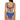 Becca by Rebecca Virtue Line in The Sand Harley Rib Textured Strappy Scoop Bra - Ufashion