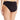 Seafolly Women's Twist Band Hipster Full Coverage Bikini Bottom Swimsuit,Black,2 - Ufashion