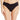 Seafolly Women's Twist Band Hipster Full Coverage Bikini Bottom Swimsuit,Black,2 - Ufashion
