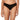 Seafolly Women's Twist Band Hipster Full Coverage Bikini Bottom Swimsuit,Black,2 - Ufashion
