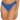 Becca by Rebecca Virtue Line in The Sand Adela Textured Rib Hipster Blue Jay SM - Ufashion