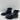 ASH Wino S Black Leather Round Toe Pull On Ankle Boots Women’s Size 36 - Very Good - Ufashion