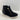 Mix No. 6 HIEDI Black Fabric Side Zip Mid Top Wedged Sneakers Kids Size 2 M - Very Good - Ufashion