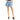 RE/DONE Women's Handkercheif Skirt, Indigo, Color Blue, Size 24 - Ufashion