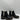 Bernardo Paxton Racer Rain Boots Black/White Size 8 - Very Good - Ufashion