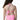 Hobie Girls' Hi Neck Crop Bra Bikini Top & Banded Bottom Swimsuit Set, - Ufashion