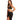 SEA LEVEL SWIM Sunset Frayed Sarong Black One Size - Ufashion