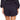 Green Dragon Women's Knit Gauze Zuma Cold Shoulder Romper Navy Medium - Ufashion