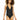 Felina Womens Florence Bodysuit Black SM - Ufashion
