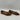 Trotters HOPE Brown Leather Almond Toe Tasseled Slip On Dress Flats, Size 10.5W - Very Good - Ufashion