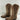 Caborca Silver DORY STITCH Brown Leather Snip Toe Western Boots Women’s Size 6.5 - Very Good - Ufashion