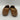 Trotters HOPE Brown Leather Almond Toe Tasseled Slip On Dress Flats, Size 10.5W - Very Good - Ufashion