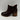 Lucky Brand QUINLEE Brown Leather Round Toe Block Heel Side Zip Boots, Size 12M - Very Good - Ufashion