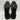 BCBGeneration Darxi Grey Leather/Textile Square Toe Block Heel Ankle Boots, 9.5M - Very Good - Ufashion