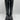 Bandolino Womens Jimani Leather Knee-High Riding Boots Black Size 7M - Very Good - Ufashion