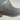 Report OSGOOD Faux Leather Pointed Toe Side Zip Up Block Heel Boots Grey Size 7 - Very Good - Ufashion
