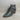 Report OSGOOD Faux Leather Pointed Toe Side Zip Up Block Heel Boots Grey Size 7 - Very Good - Ufashion
