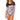 Palm Paradise Long Slv Bodysuit Black Multi / M - Ufashion