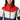 Columbia Women's Powder Lite Blocked Jacket, Bold Orange/Chalk/Nocturnal, Large - Ufashion