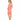 Mod-O-Doc Women's Cotton Jersey Lace Hem Tank Dress, Cali Coral, Large - Ufashion