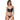 Bluebella Eleanora Wired Bustier Black 36DD/E - Ufashion