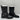 NWB Larroude Women's Hardy Boots Black Size 11 - Ufashion