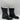 NWB Larroude Women's Hardy Boots Black Size 6 - Ufashion