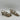Nina Genaya Gold Synthetic Open Toe Strappy Dress Sandals, Size 6.5M - Very Good - Ufashion
