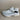 Brandblack SAGA White Leather/Mesh Round Toe Lace Up Chunky Sneakers Size 6.5 - Very Good - Ufashion